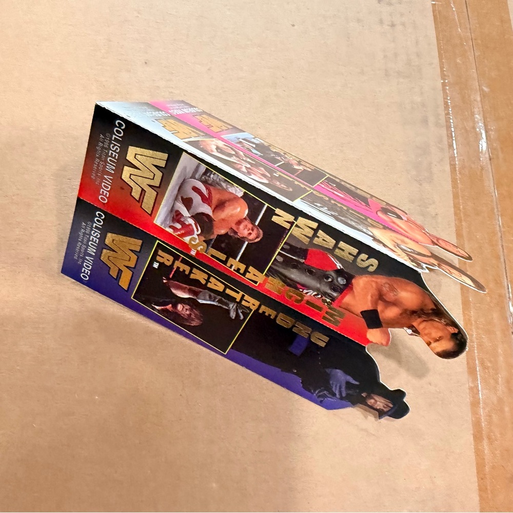 WWF Macho Man Randy Savage Bookmark – Vintage Wrestling Collectible